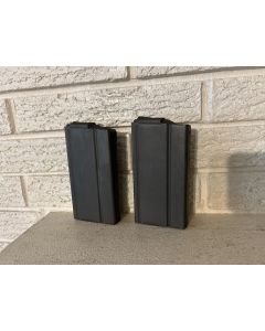 Lot of 2 Steel 20 round magazine for the M14 rifle in 7.62 Caliber 