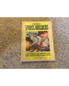 Handbook For Model train  Builders (1941 Reprint of 1940, Softcover) Lionel Corporation