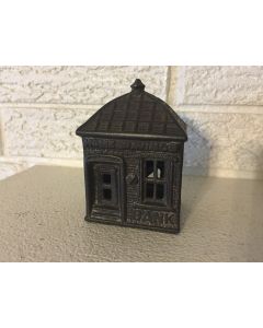 RARE VERSION OF "HOME SAVINGS BANK (WITH FINIAL)" BY J.& E. STEVENS - 1891