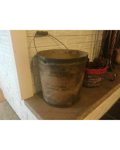 ***SORRY SOLD***Antique Defiance Chocolate Drops 30 lb Bucket Kyer Whitker Co Ann Arbor Michigan