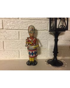 ***Sorry Sold *** Vtg Antique Marx George The Drummer Boy Wind-Up Marching Band Tin Toy Works