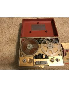 ***Sorry Sold *** Vintage Voice of Music Tape-O-Matic Tape Recorder Model 700 w case + Accessories
