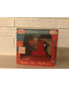 ***Sorry Sold***  Vintage KAY-EE SEWMASTER Hand Crank Toy Sewing Machine Post war Germany w Box