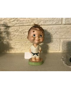 ***Sorry sold*** RAre Vintage 1960 Karate Kid Bobblehead Nodder A Mark Exclusive Japan