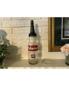 ***Sorry Sold***Standard Polarine Oil Co Bottle With Spout Glass