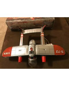 ***Sorry sold***Vintage 1950 West Germany Tin friction "Air Transport Service Car Ferry" w box
