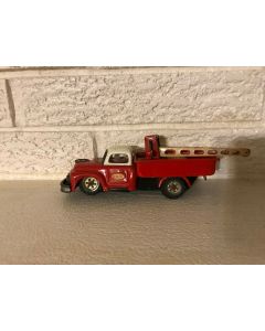 ***Sorry Sold*** Vintage Sss Japan Tin Litho Wreck Tow Truck Friction Toy Car S1954 parts restore