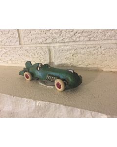 ***Sorry Sold***Hubley "Darth" Toy Racer Race Car Green with Silver Highlights cast iron