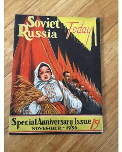 Soviet Russia Today Magazine Special Anniversary Issue  November 1936  Vol 5  No.9