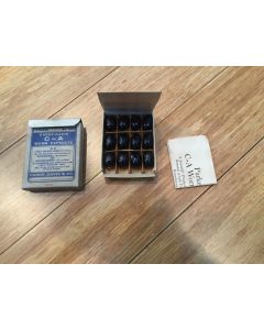 NOS PARKE DAVIS 1 Dozen Soluble Gelatin C-A Worm Capsules In Box With Instruction Flyer