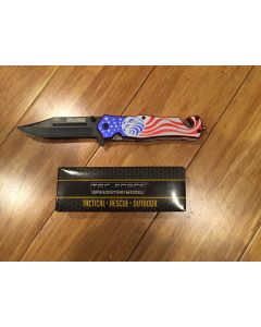 Tac-Force USA Eagle Model Tactical American Eagle Folding Knife Belt Cutter  New In Box DL